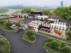 集裝箱超大豪華購(gòu)物中心，你數(shù)的清用了多少個(gè)集裝箱嗎